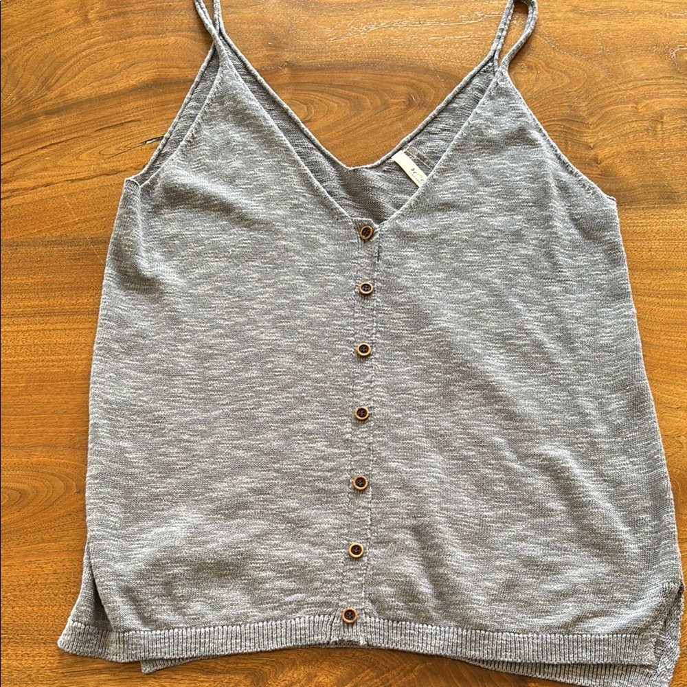 BE COOL Knit Gray Camisole